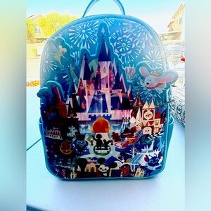 Disney 100th anniversary loungfly backpack almost new no issues no stains